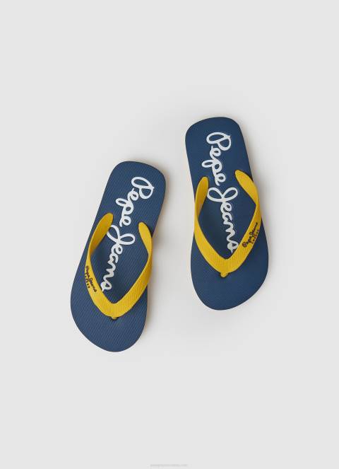 dječak mornarica bay beach osnovne japanke za plažu Pepe Jeans JZ8H1557