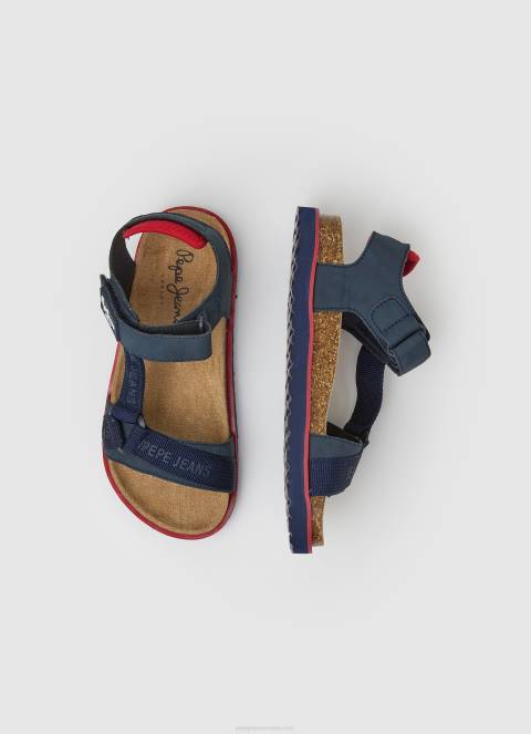 dječak mornarica berlin ponedjeljak anatomske sandale Pepe Jeans JZ8H1550