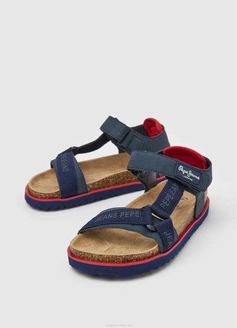 dječak mornarica berlin ponedjeljak anatomske sandale Pepe Jeans JZ8H1550