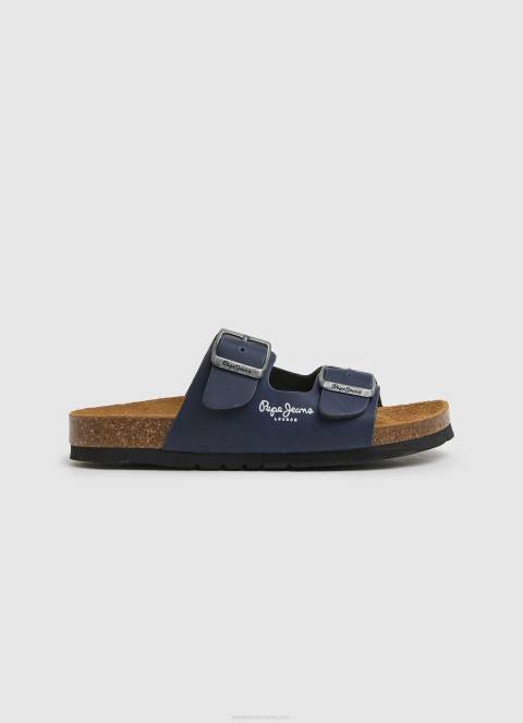 dječak mornarica dvostruke kanzas anatomske sandale Pepe Jeans JZ8H1546