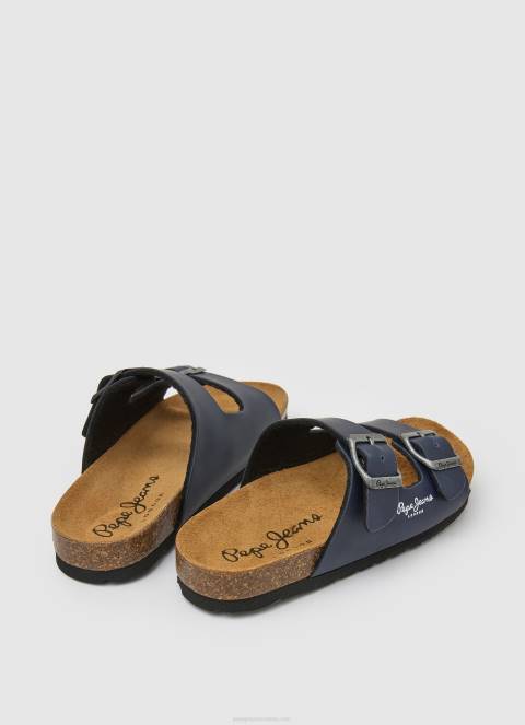 dječak mornarica dvostruke kanzas anatomske sandale Pepe Jeans JZ8H1546