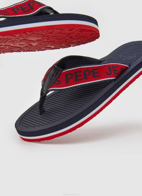 dječak mornarica off beach japanke za plažu Pepe Jeans JZ8H1555