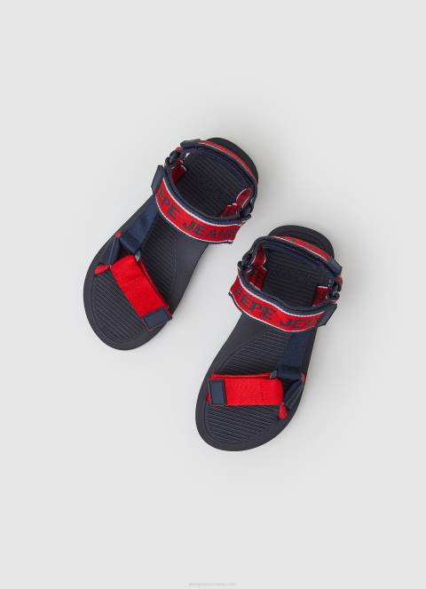 dječak mornarica trek sandale s vrpcom za bazen Pepe Jeans JZ8H1554