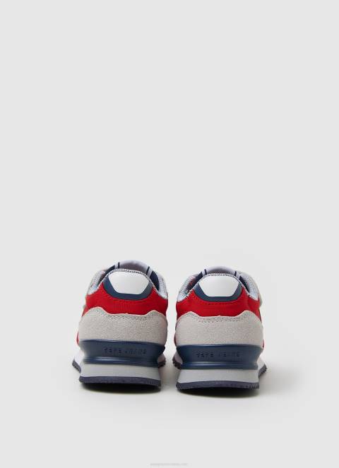 dječak Crvena london svibanj kombinirane tenisice Pepe Jeans JZ8H1536