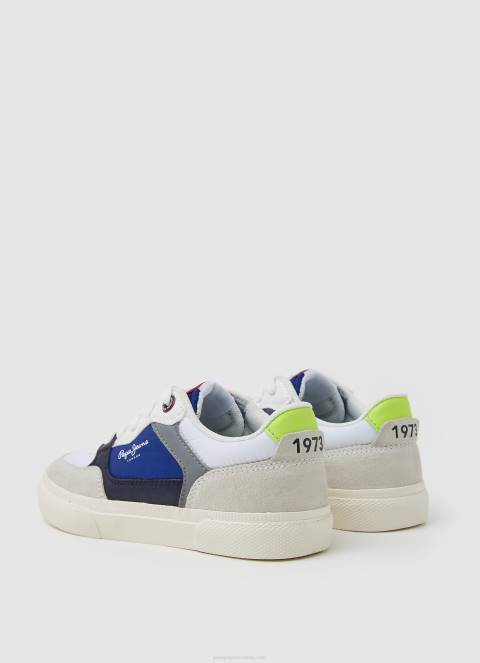 dječak bijela kenton master kožne tenisice Pepe Jeans JZ8H1526