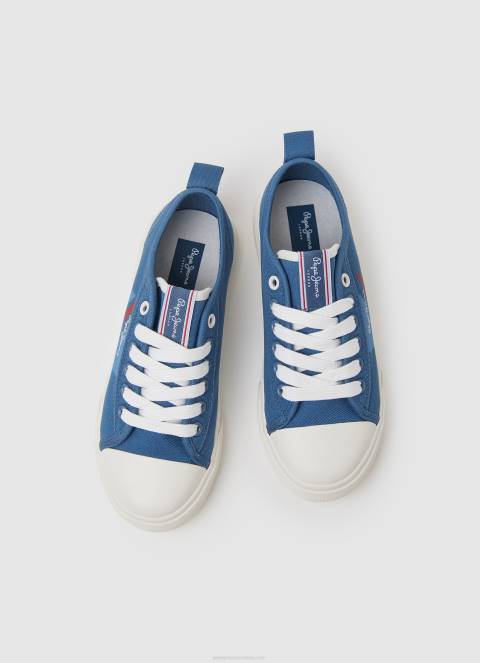 dječak indigo allen flag vulkanizirane tenisice Pepe Jeans JZ8H1561