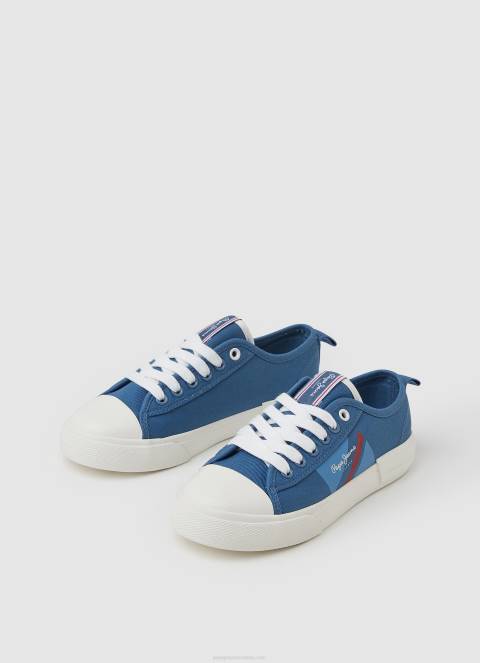 dječak indigo allen flag vulkanizirane tenisice Pepe Jeans JZ8H1561