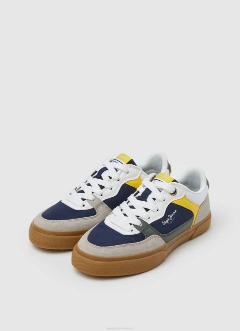 dječak mornarica kenton master kožne tenisice Pepe Jeans JZ8H1527