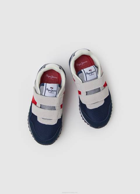 dječak mornarica london brighton tenisice za trčanje Pepe Jeans JZ8H1535