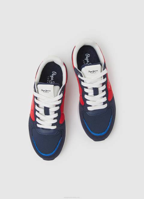 dječak mornarica london pro vint tenisice za trčanje Pepe Jeans JZ8H1538
