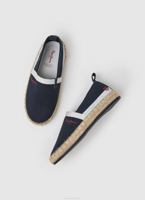 dječak mornarica navucite tenisice za turistički kamp Pepe Jeans JZ8H1540