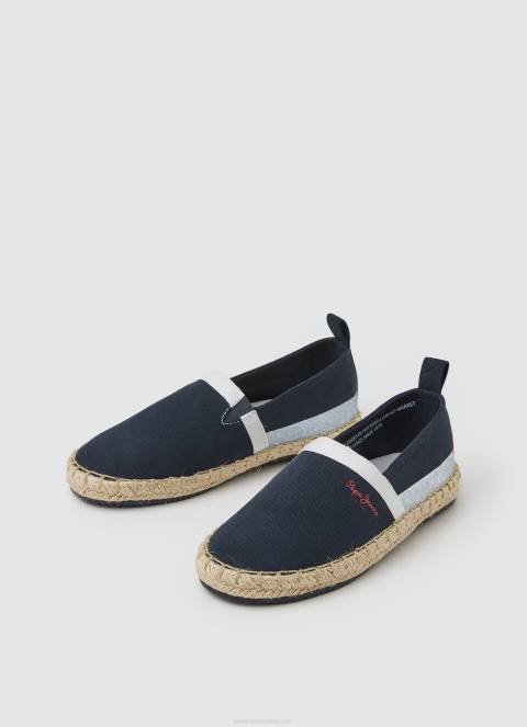 dječak mornarica navucite tenisice za turistički kamp Pepe Jeans JZ8H1540