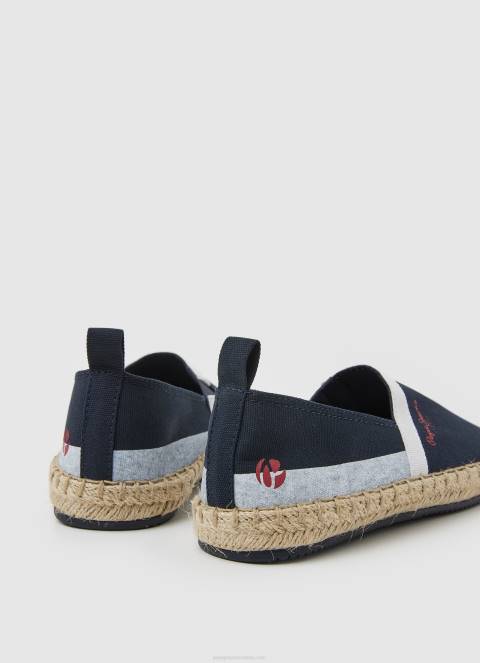 dječak mornarica navucite tenisice za turistički kamp Pepe Jeans JZ8H1540