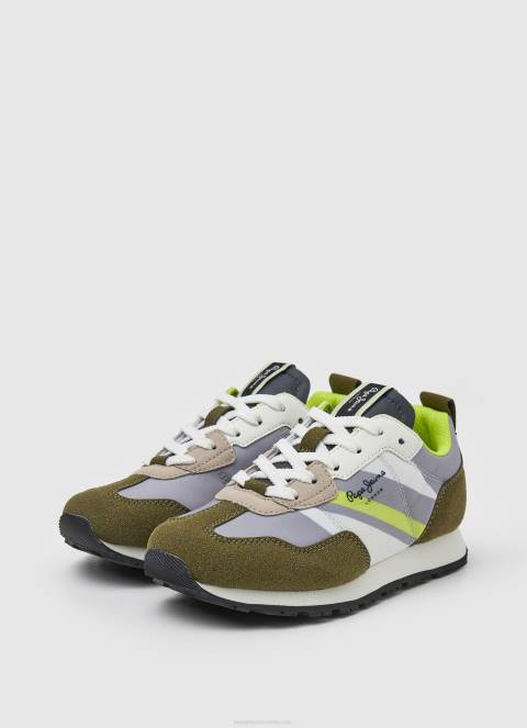 dječak vojska foster print kombinirane tenisice Pepe Jeans JZ8H1534
