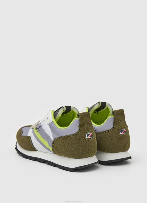 dječak vojska foster print kombinirane tenisice Pepe Jeans JZ8H1534