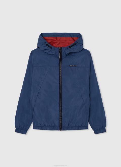 dječak jarman vjetrovka s kapuljačom Pepe Jeans JZ8H1563