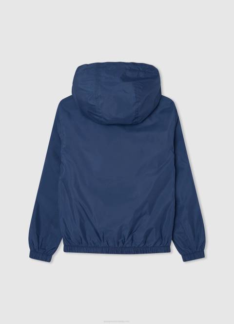 dječak jarman vjetrovka s kapuljačom Pepe Jeans JZ8H1563