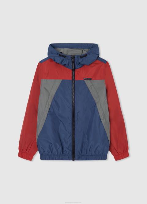 dječak multi jakna vjetrovka blok boja Pepe Jeans JZ8H1565