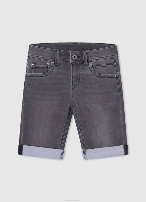 dječak lijevanje sportske kratke hlače s printom logotipa Pepe Jeans JZ8H1688