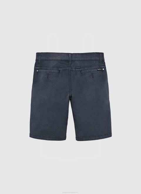 dječak mornarica kratke chino hlače uobičajenog kroja Pepe Jeans JZ8H1695
