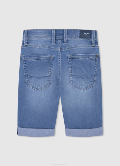 dječak traper uske kratke traper hlače Pepe Jeans JZ8H1680