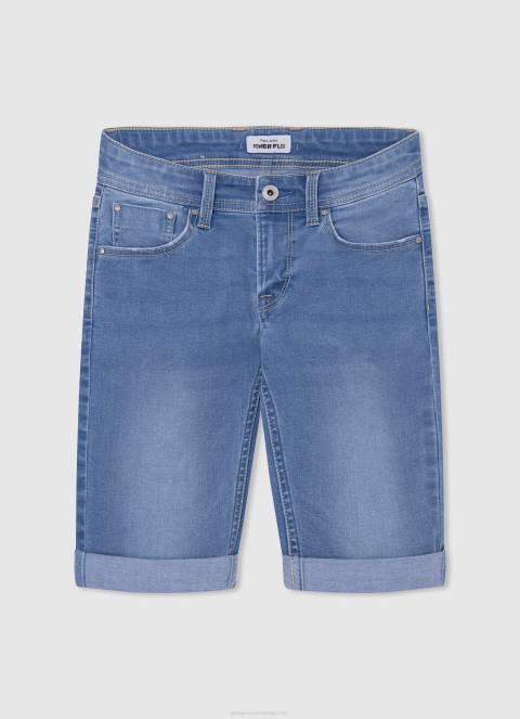 dječak traper uske kratke traper hlače Pepe Jeans JZ8H1681