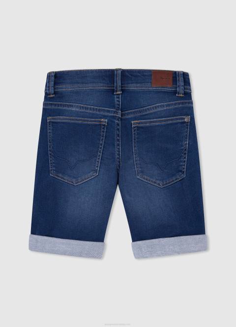 dječak traper uske kratke traper hlače Pepe Jeans JZ8H1684