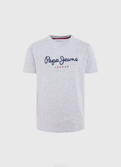 dječak mornarica majica dugih rukava s prednjim logom Pepe Jeans JZ8H1630