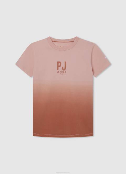 dječak mornarica osnovna majica s logom Pepe Jeans JZ8H1622