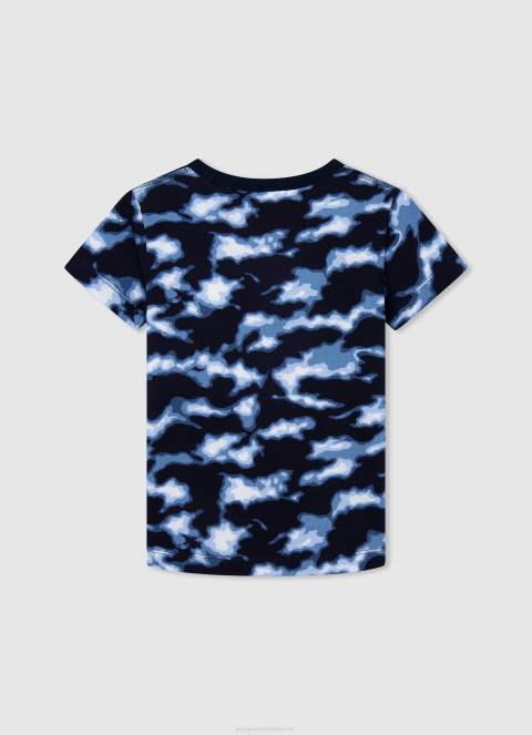 dječak ozzy maskirna pamučna majica Pepe Jeans JZ8H1623