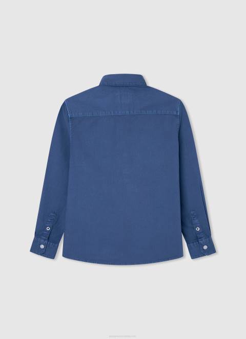 dječak ozzy marston oksfordska košulja redovnog kroja Pepe Jeans JZ8H1664