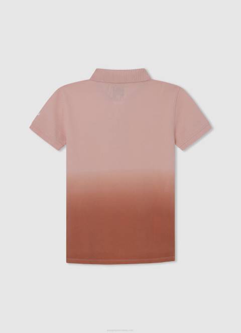 dječak tikvica naranča izblijedjela pique polo majica Pepe Jeans JZ8H1668