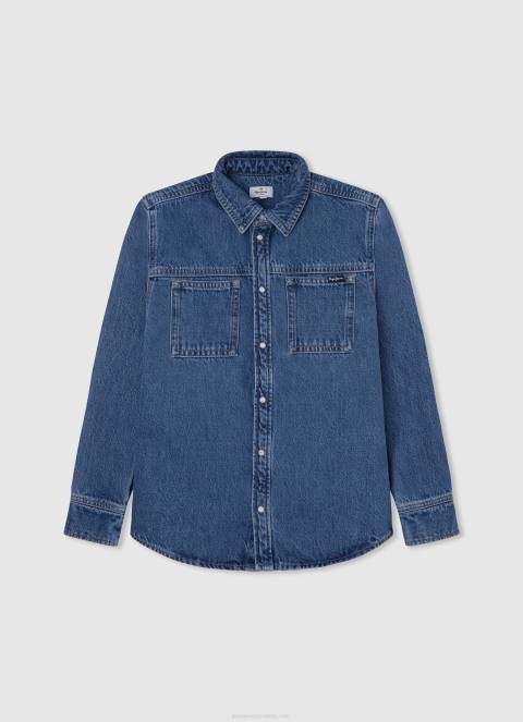 dječak tikvica naranča izblijedjela pique polo majica Pepe Jeans JZ8H1668