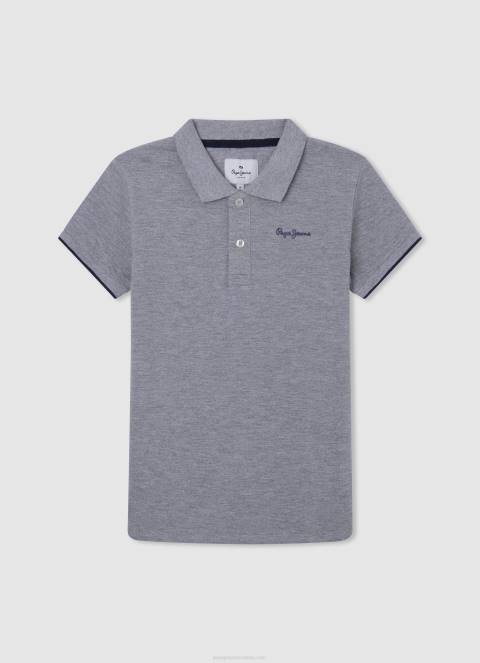 dječak tikvica naranča izblijedjela pique polo majica Pepe Jeans JZ8H1668