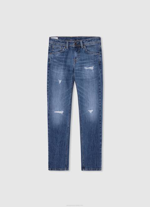 dječak traper traperice rey srednjeg kroja opuštenog kroja Pepe Jeans JZ8H1580