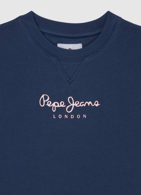 dječak jarman džemper s otisnutim logotipom Pepe Jeans JZ8H1592
