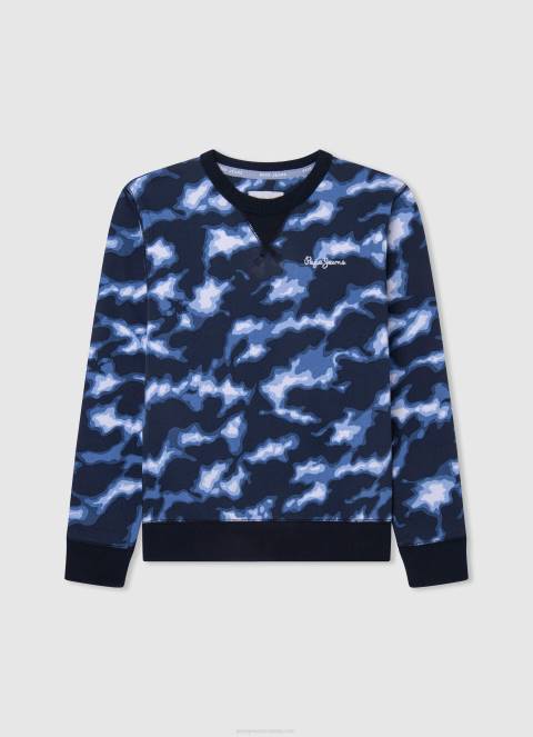 dječak jarman džemper s otisnutim logotipom Pepe Jeans JZ8H1592