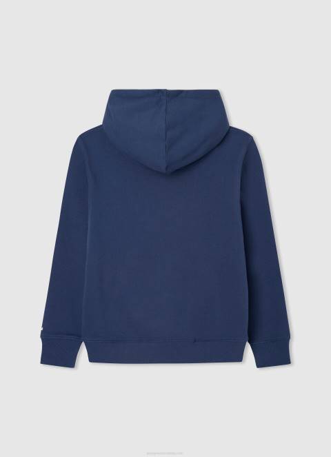 dječak jarman motociklistički džemper s kapuljačom Pepe Jeans JZ8H1596