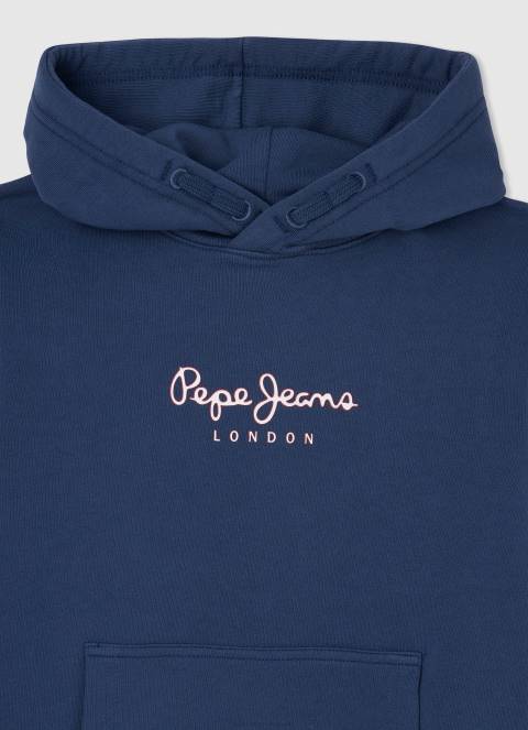 dječak jarman pamučni džemper s kapuljačom Pepe Jeans JZ8H1582