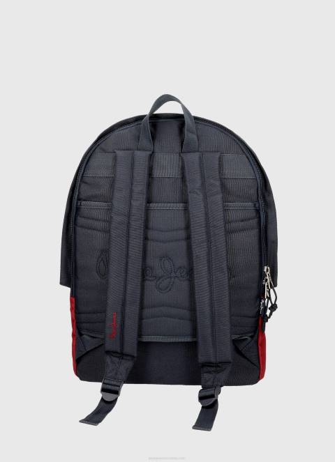 dječak multi školski ruksak s printom logotipa Pepe Jeans JZ8H1711