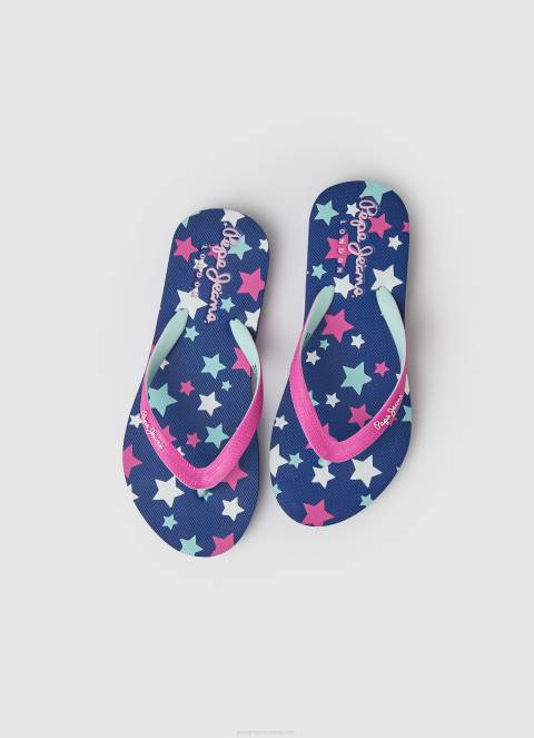 djevojka fuksija dorset stars japanke za plažu Pepe Jeans JZ8H1350