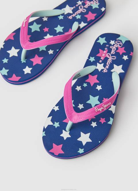 djevojka fuksija dorset stars japanke za plažu Pepe Jeans JZ8H1350