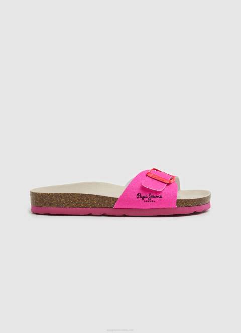 djevojka fuksija oban party anatomske sandale Pepe Jeans JZ8H1344