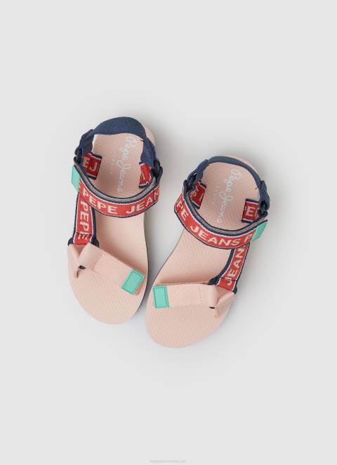djevojka ružičasta bazen sally trek sandale Pepe Jeans JZ8H1335