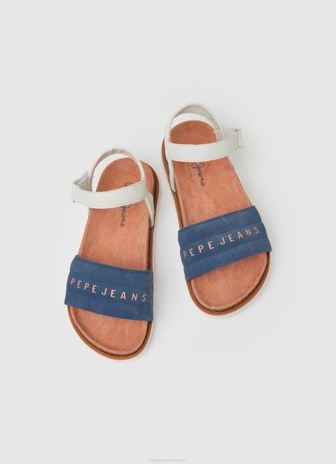 djevojka sindikalna plava berlin park anatomske sandale Pepe Jeans JZ8H1342