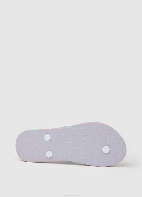 djevojka srebro japanke za plažu Dorset Milana Pepe Jeans JZ8H1349