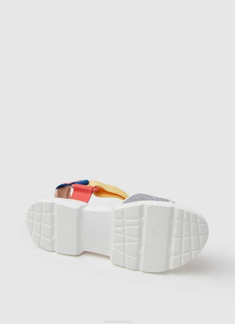 djevojka srebro ventura sandale sportske sandale Pepe Jeans JZ8H1339