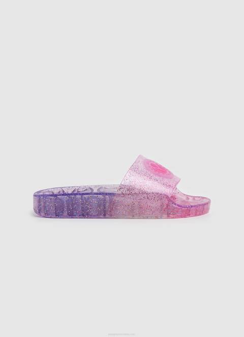 djevojka svijetla fuksija japanke za plažu s valovima Pepe Jeans JZ8H1348