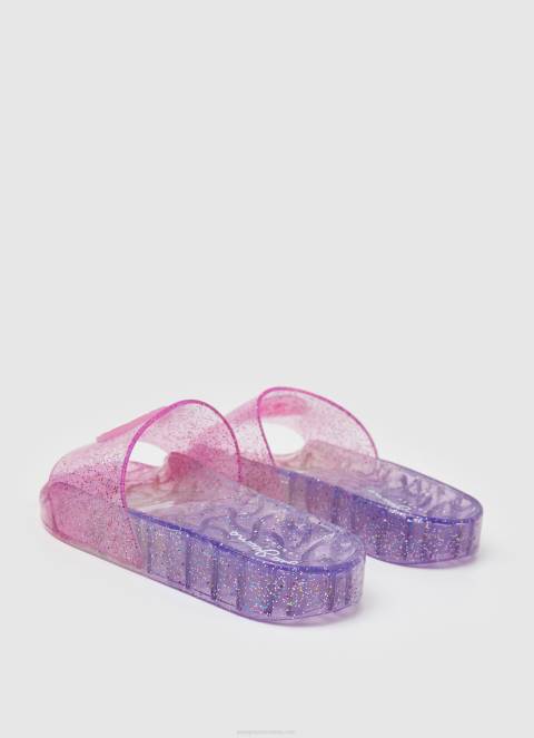 djevojka svijetla fuksija japanke za plažu s valovima Pepe Jeans JZ8H1348