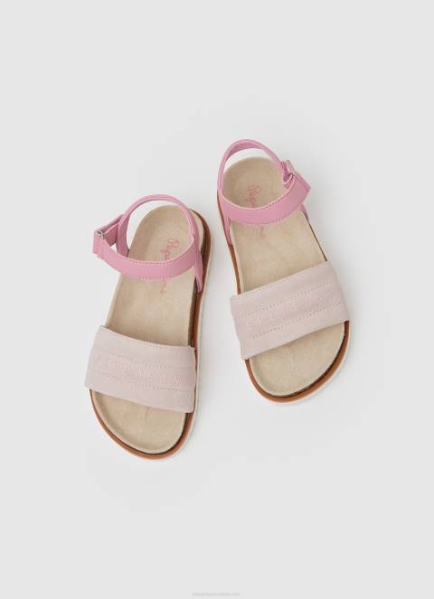 djevojka tvornički ružičasta berlin park anatomske sandale Pepe Jeans JZ8H1341